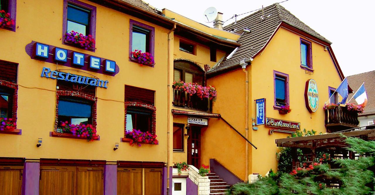 Hotel Restaurant Cristal Wintzenheim Dış mekan fotoğraf